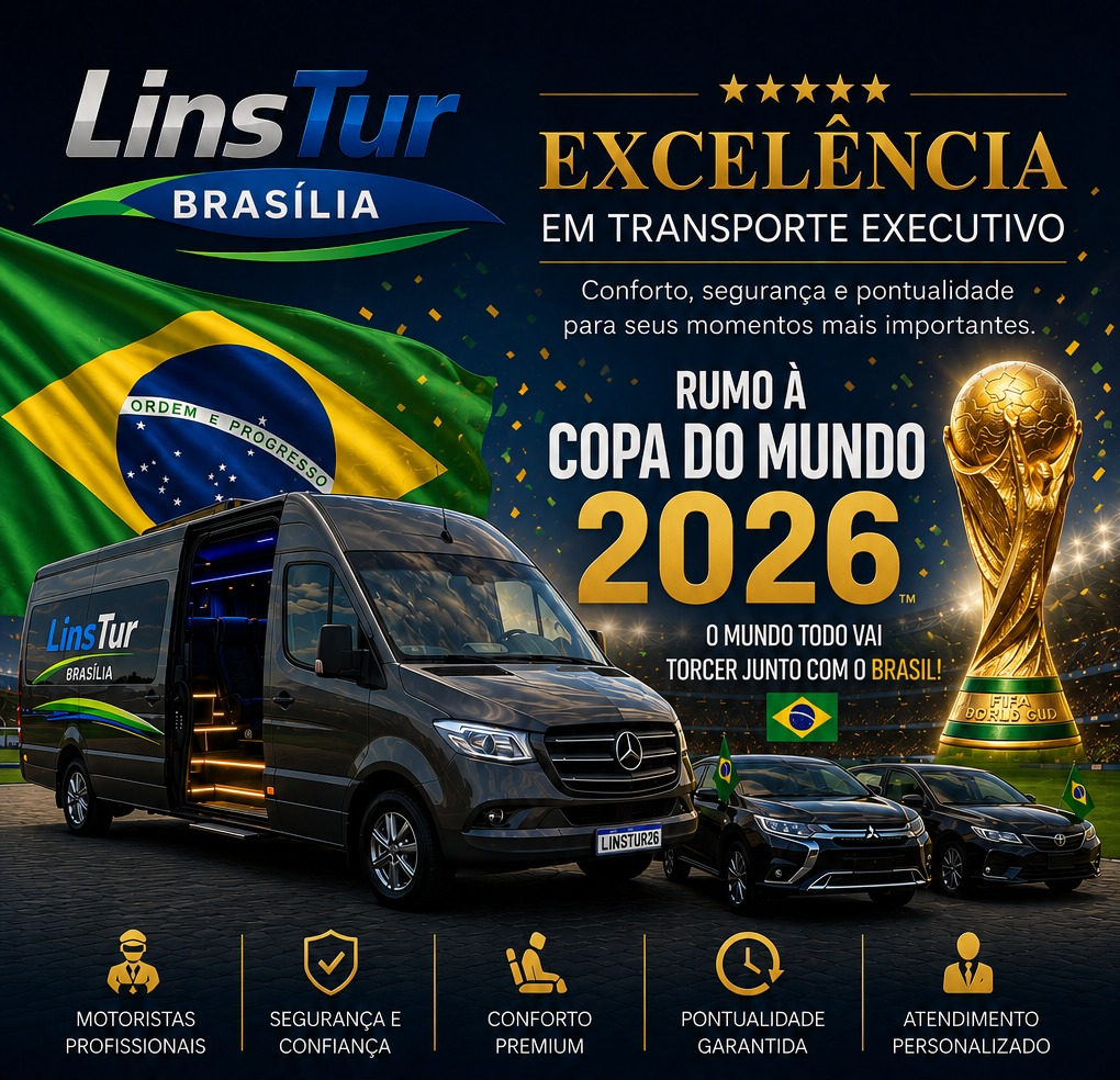 Aluguel de van executiva em Brasília LinsTur
